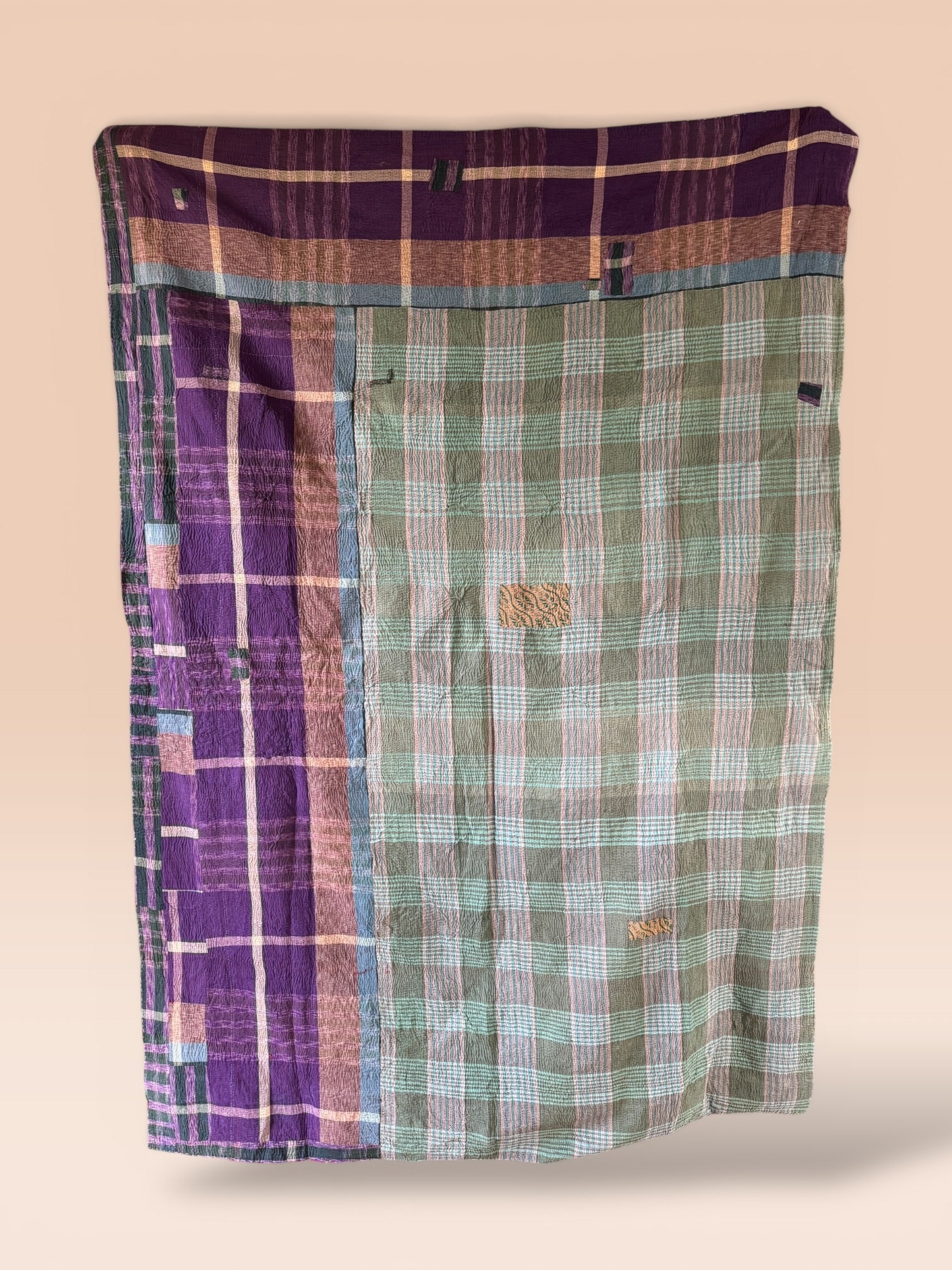 Kantha quilt - Fine stitch 19