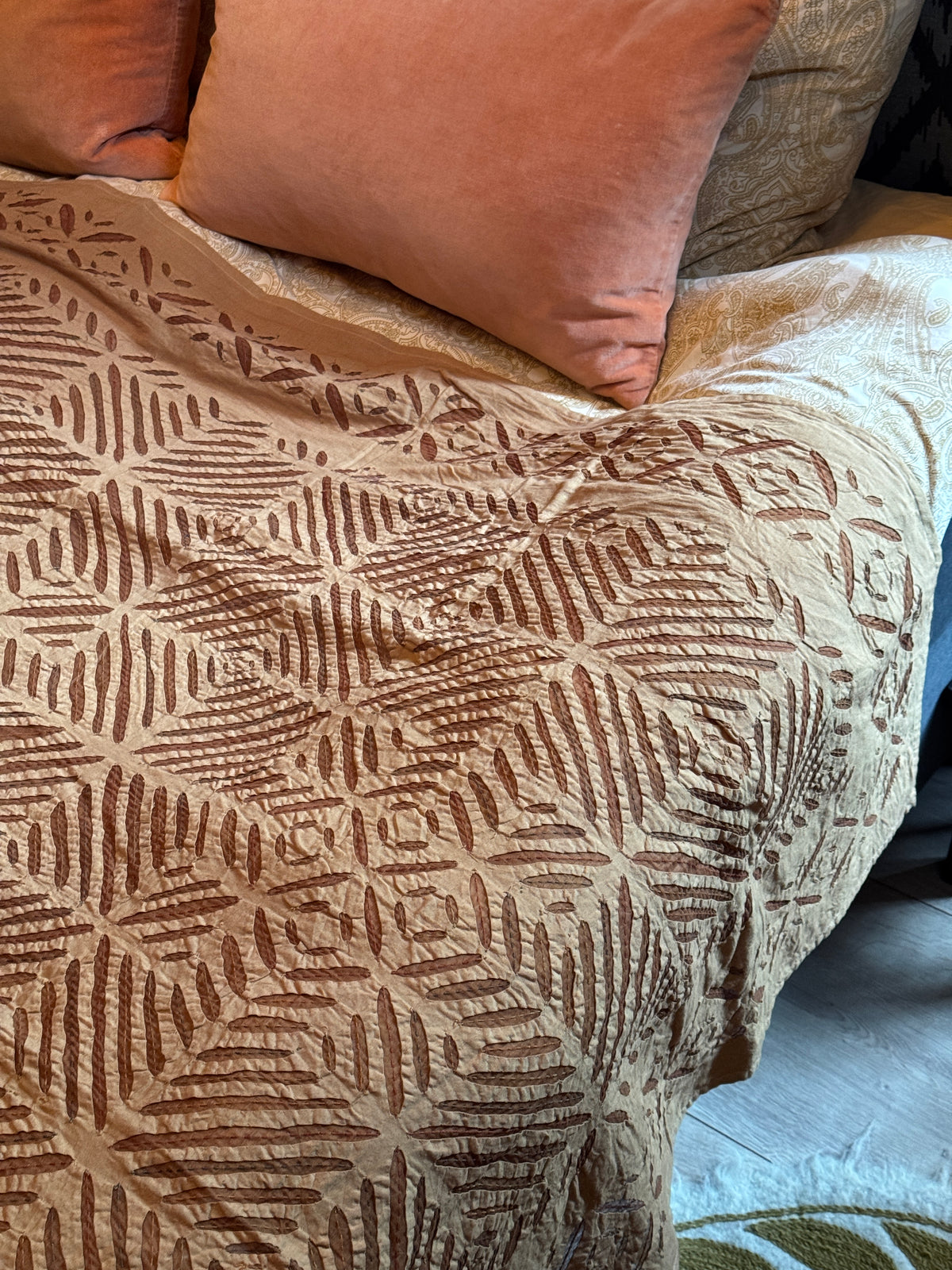 Applique piece Mustard