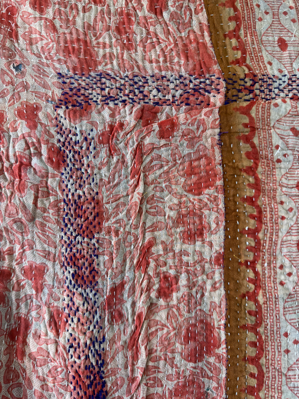 Kantha quilt - Fine stitch 31