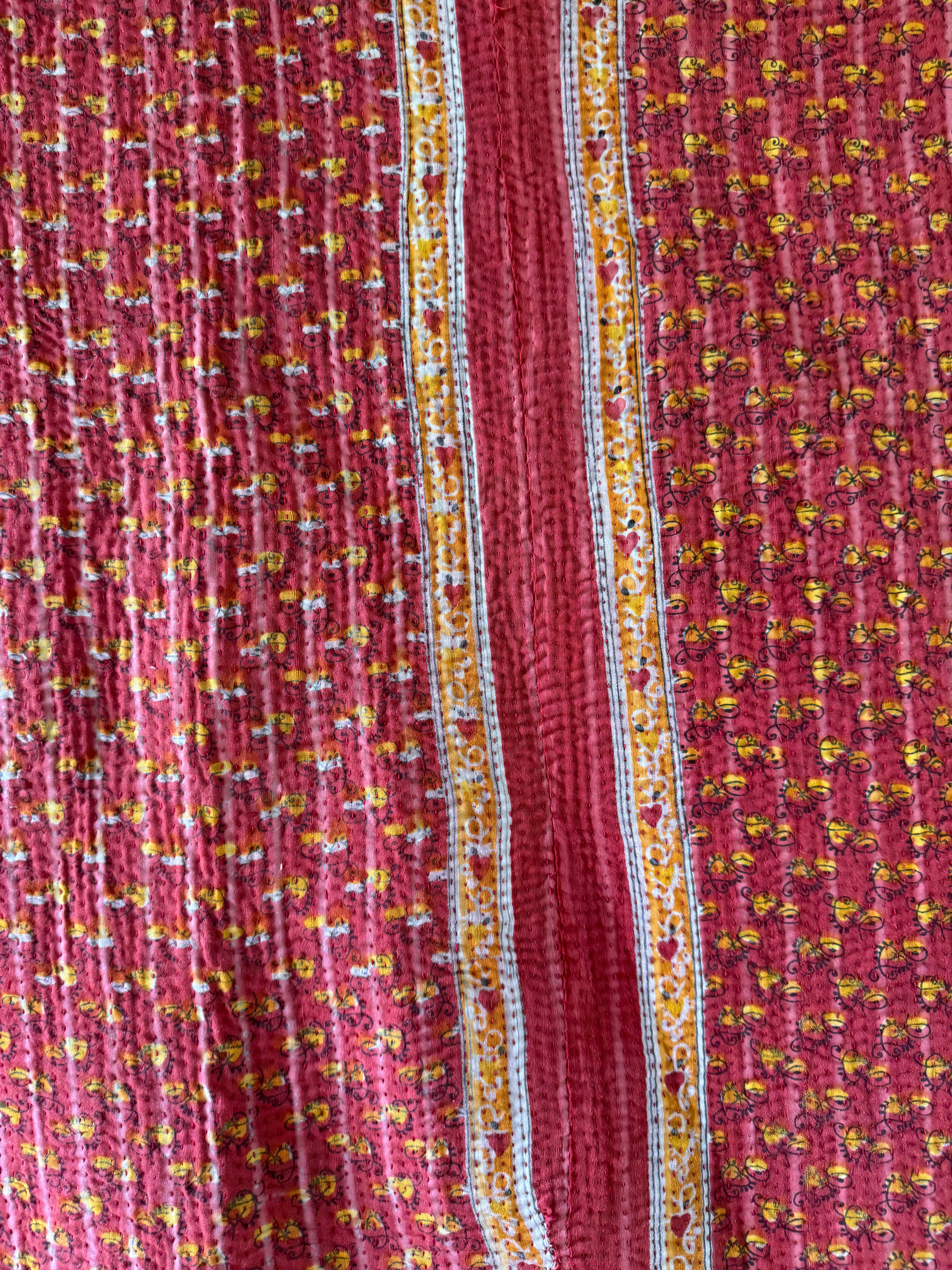 Kantha quilt - Fine stitch 27