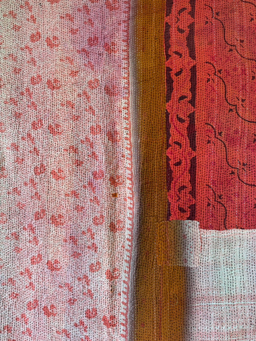 Kantha quilt - Fine stitch 23