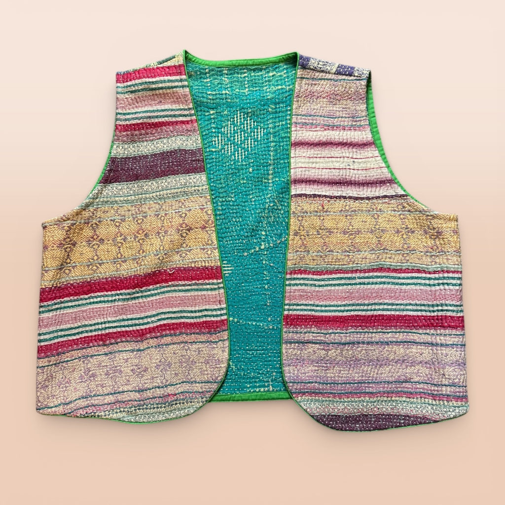 Kantha waistcoat - 10