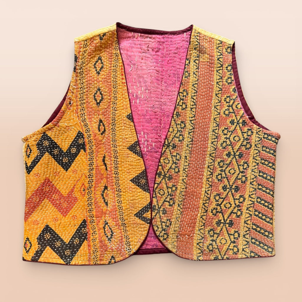 Kantha waistcoat - 05