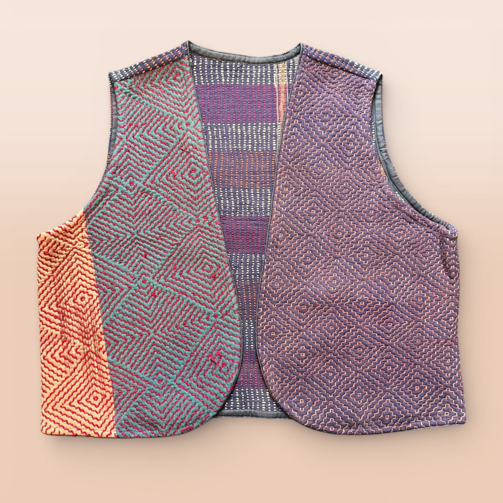 Kantha waistcoat - 08