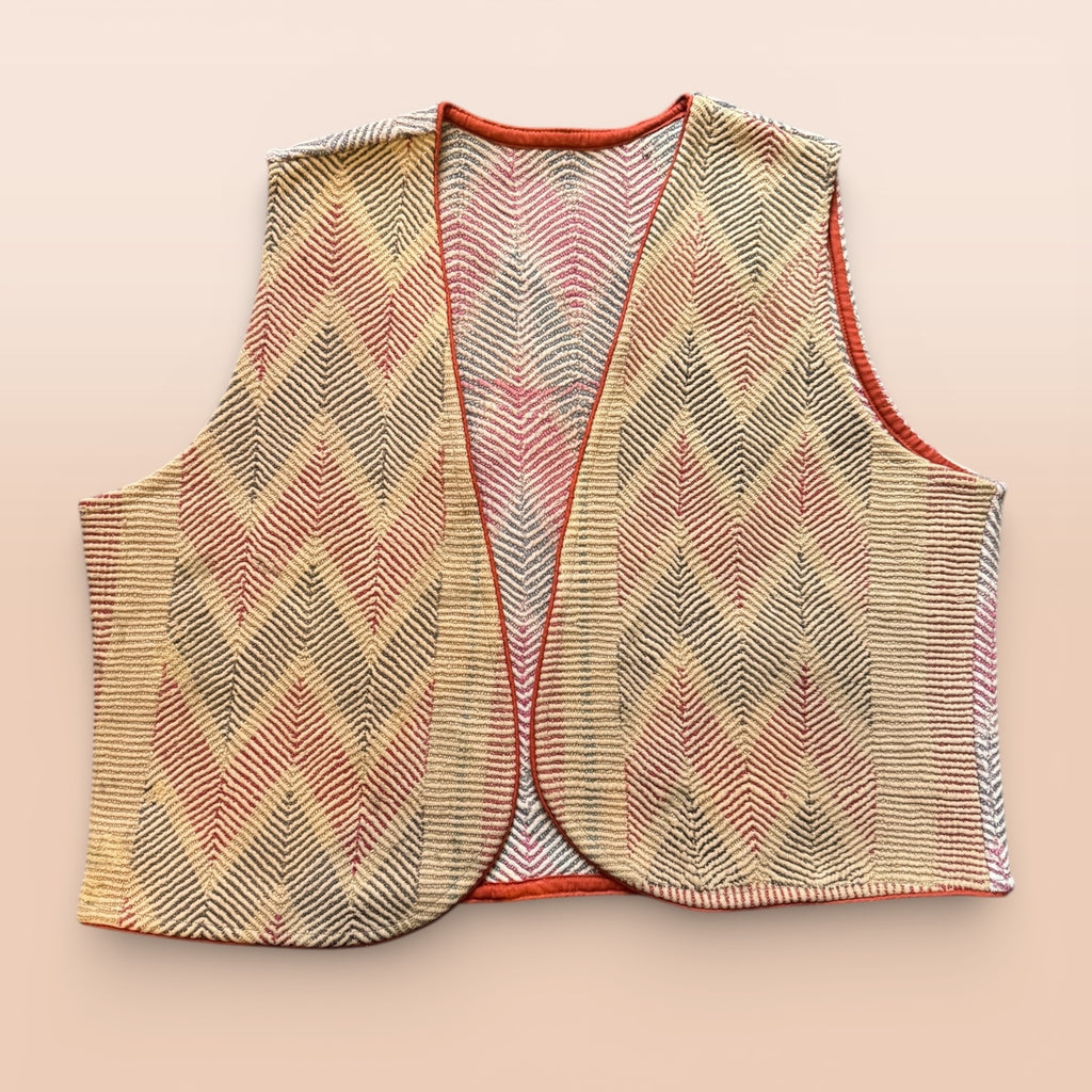 Kantha waistcoat - 09