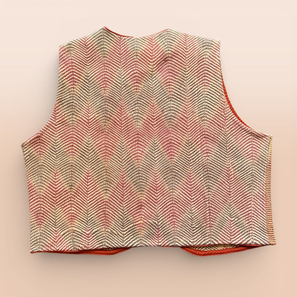 Kantha waistcoat - 09