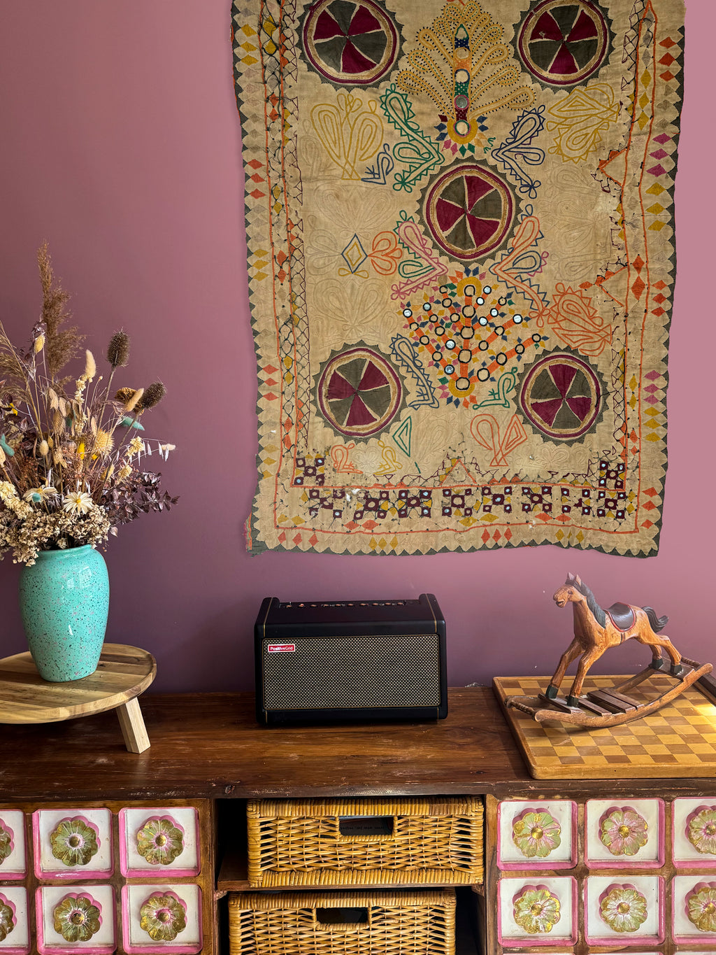 Wallhanging - Beige Pastel